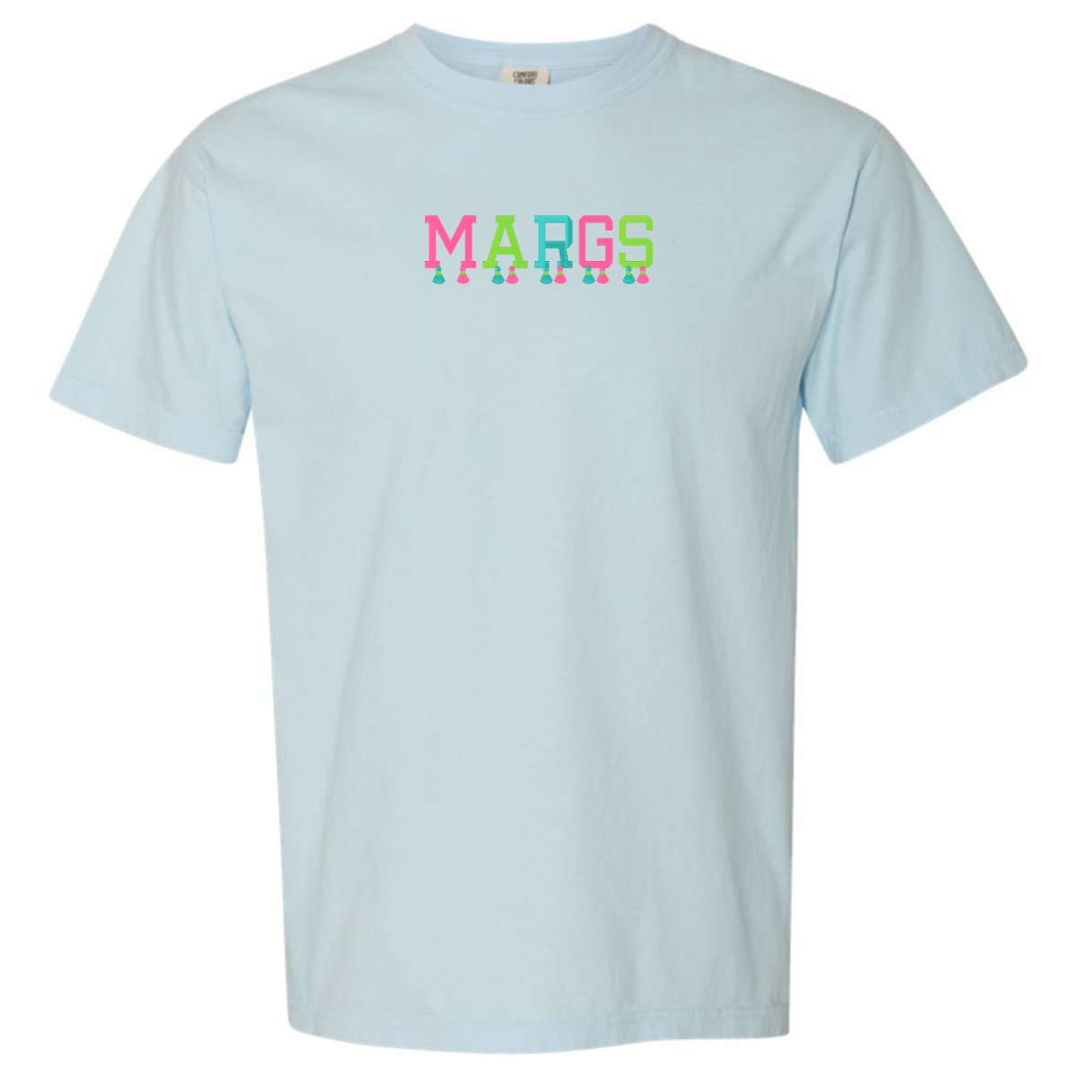 Embroidered Tasseled 'Margs' T-Shirt