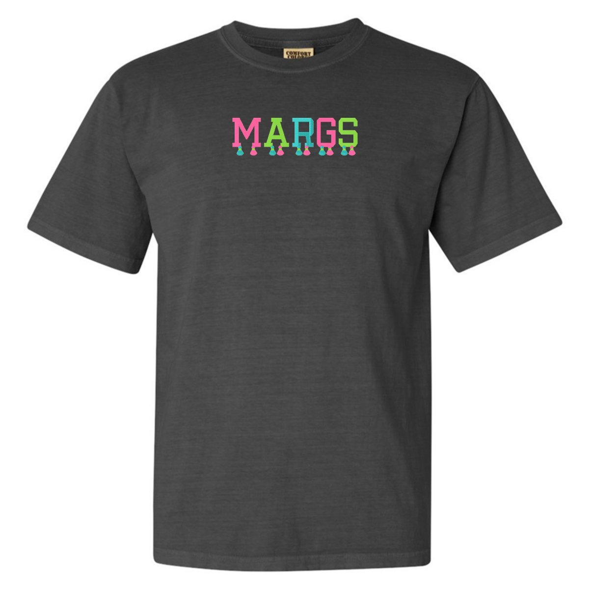 Embroidered Tasseled 'Margs' T-Shirt