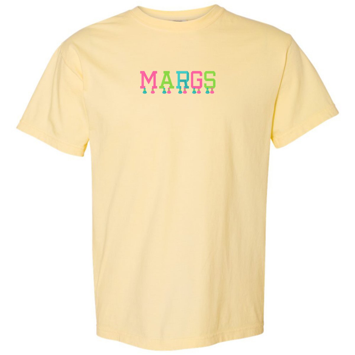 Embroidered Tasseled 'Margs' T-Shirt