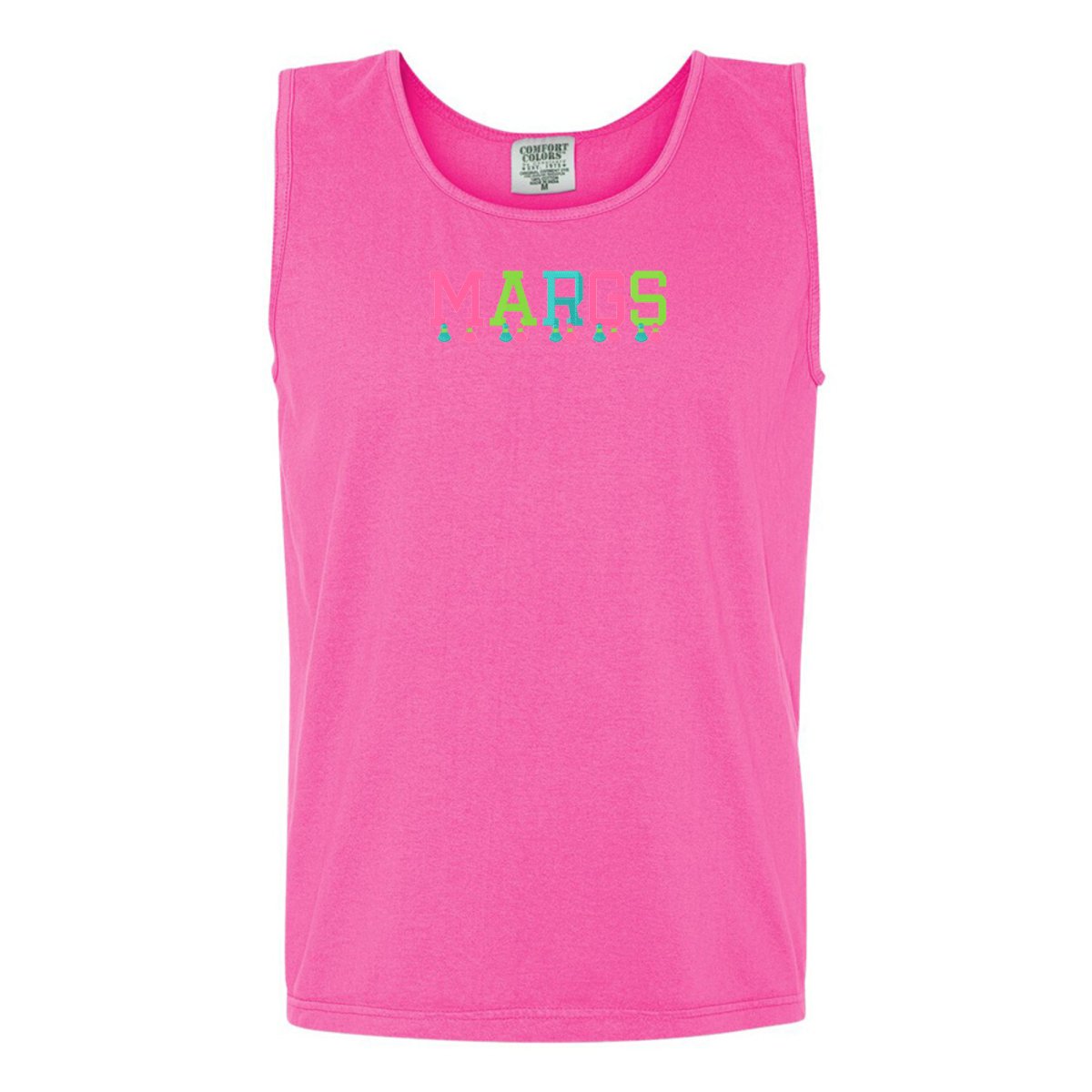 Embroidered Tasseled 'Margs' Tank Top