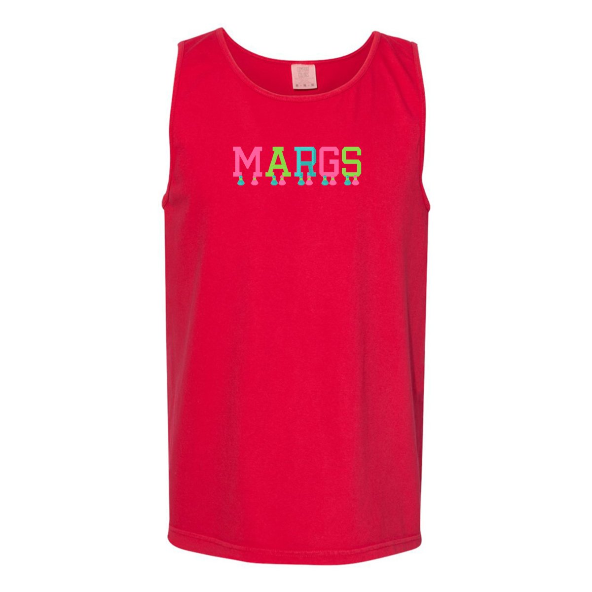 Embroidered Tasseled 'Margs' Tank Top