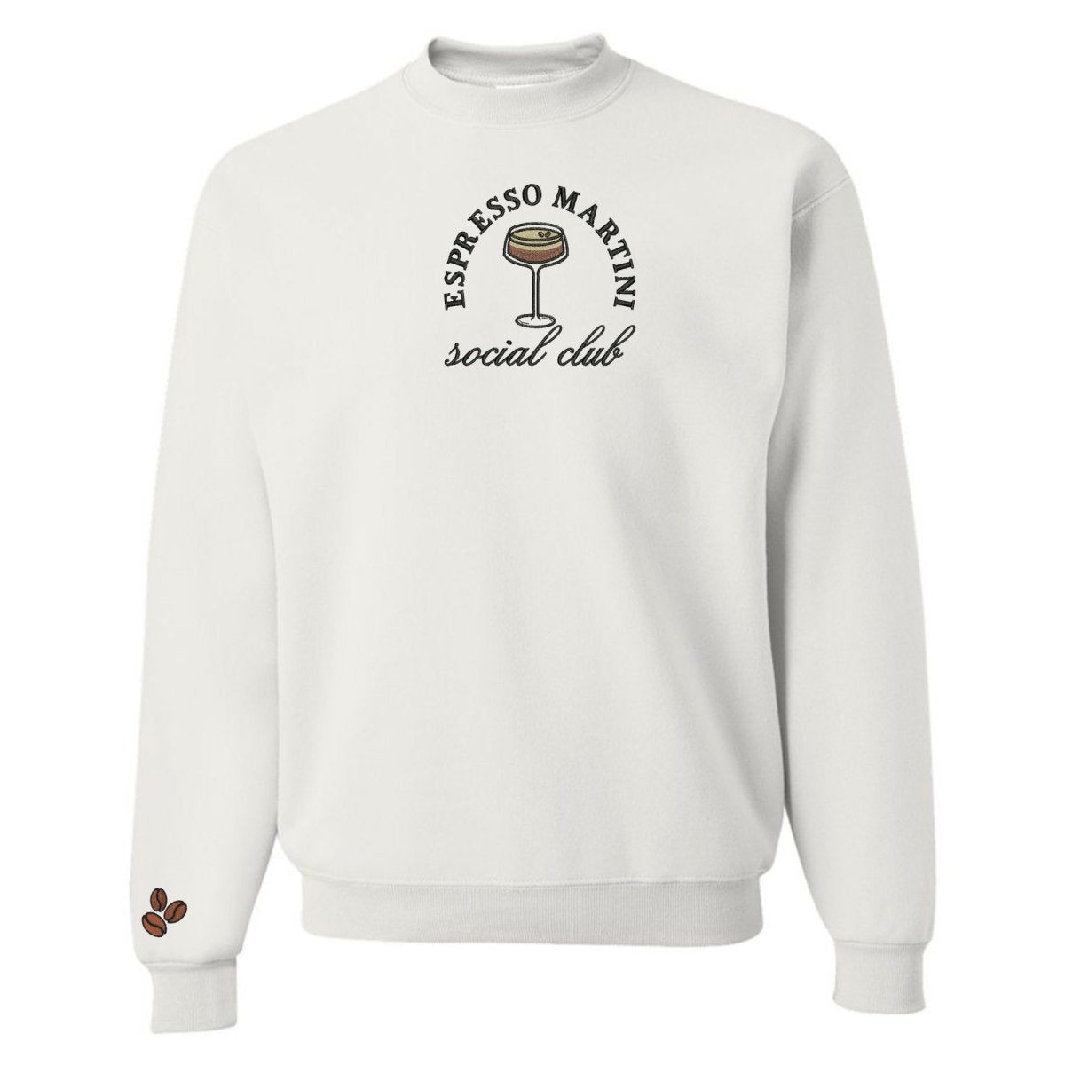 'Espresso Martini Social Club' Crewneck Sweatshirt