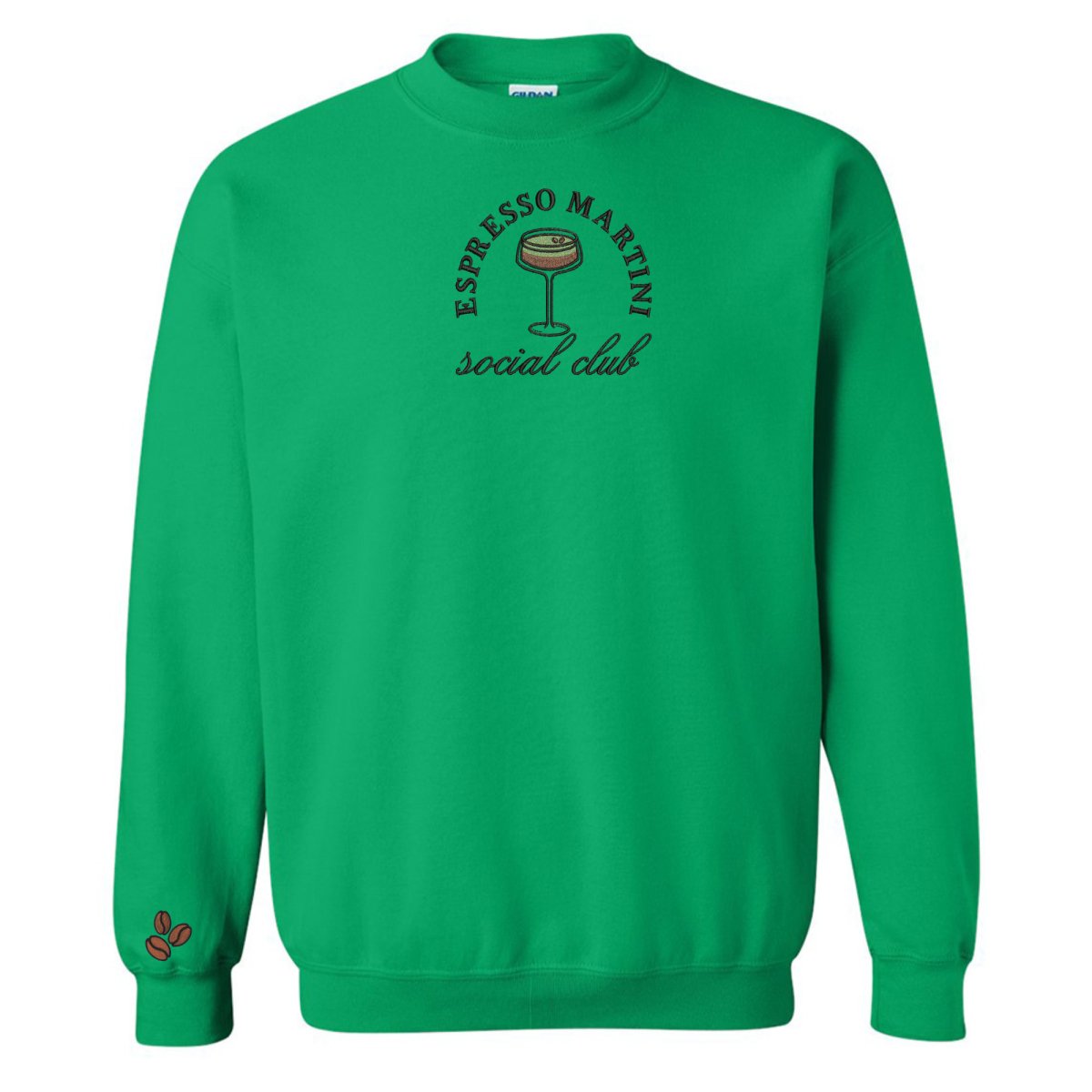 'Espresso Martini Social Club' Crewneck Sweatshirt