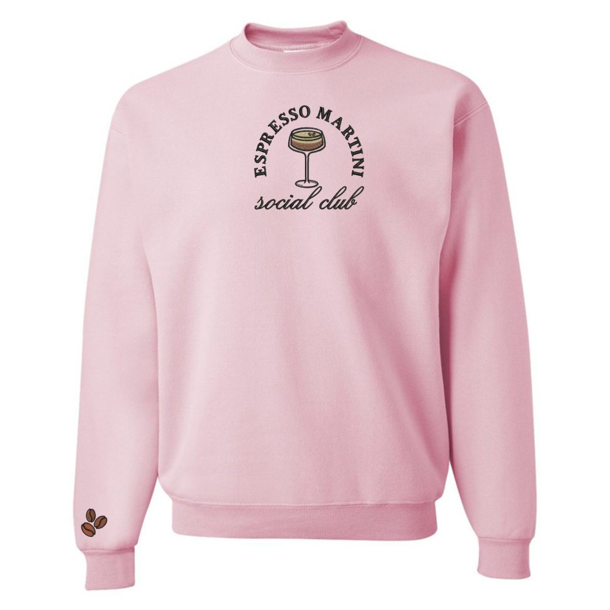 'Espresso Martini Social Club' Crewneck Sweatshirt