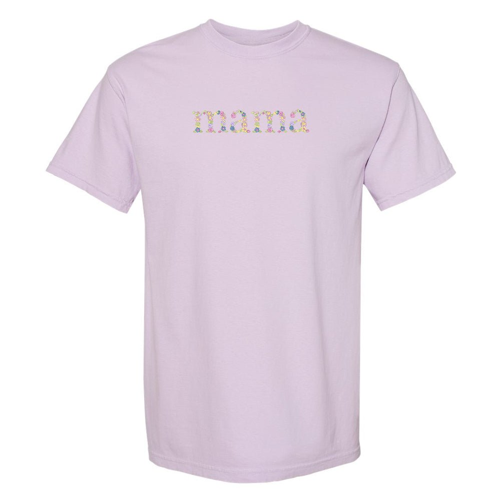 'Floral Mama' Comfort Colors T-Shirt