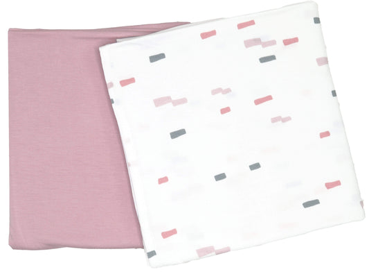 Brick and Rose 2 Pack Swaddle Blanket