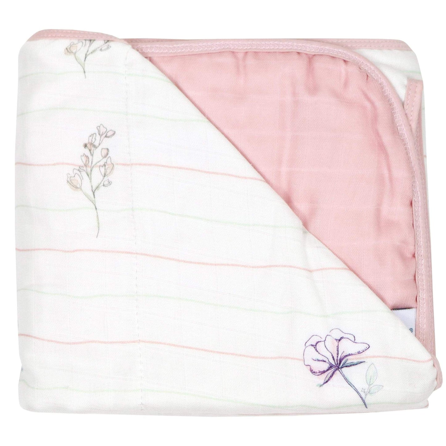 Oversized Toddler Muslin Quilted Blanket (7 Patterns/Colors Available)