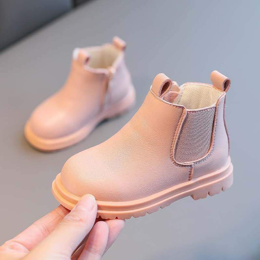 Pink Chelsea Boots