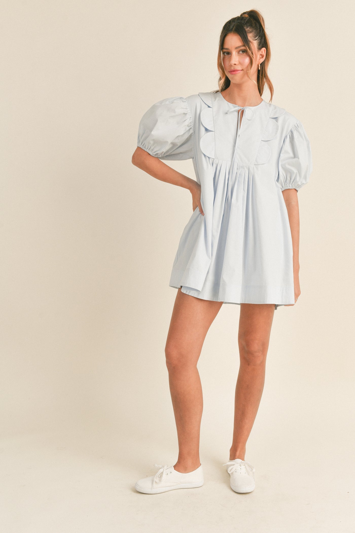 Elouise Poplin Dress