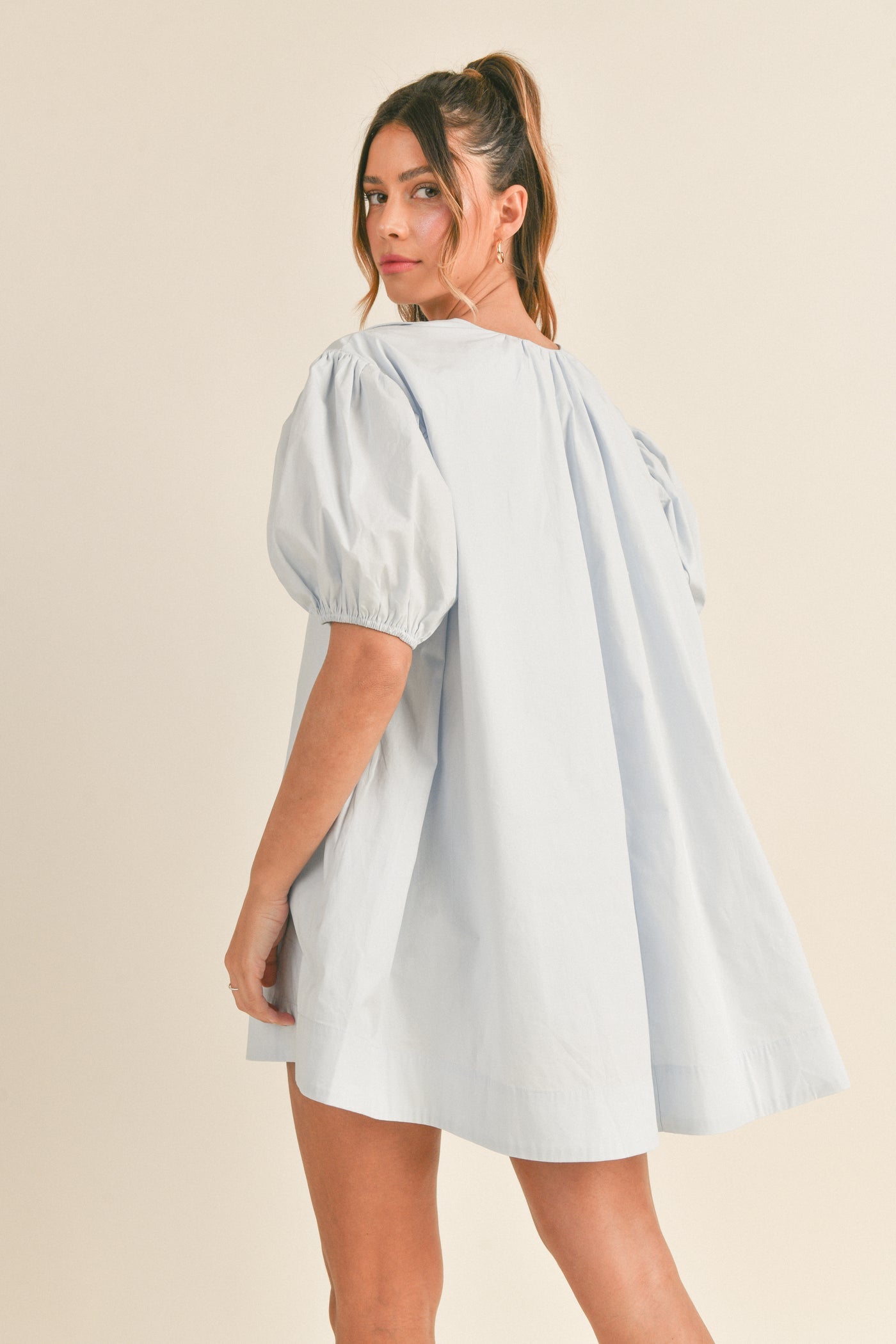 Elouise Poplin Dress