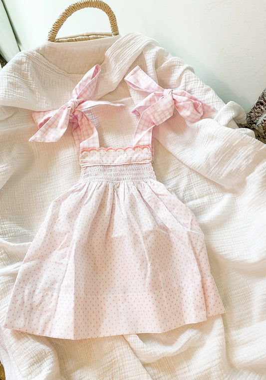 Pink Dotty Dress