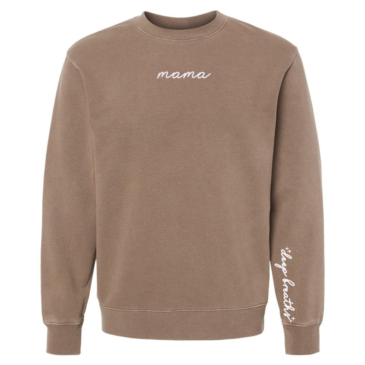 Mama 'Deep Breaths Reminder' Cozy Crew