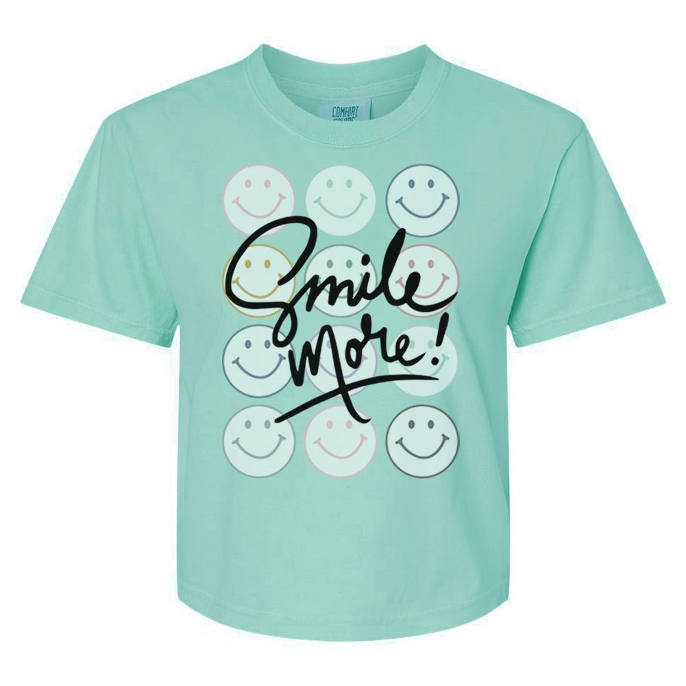 'Smile More' Boxy T-Shirt