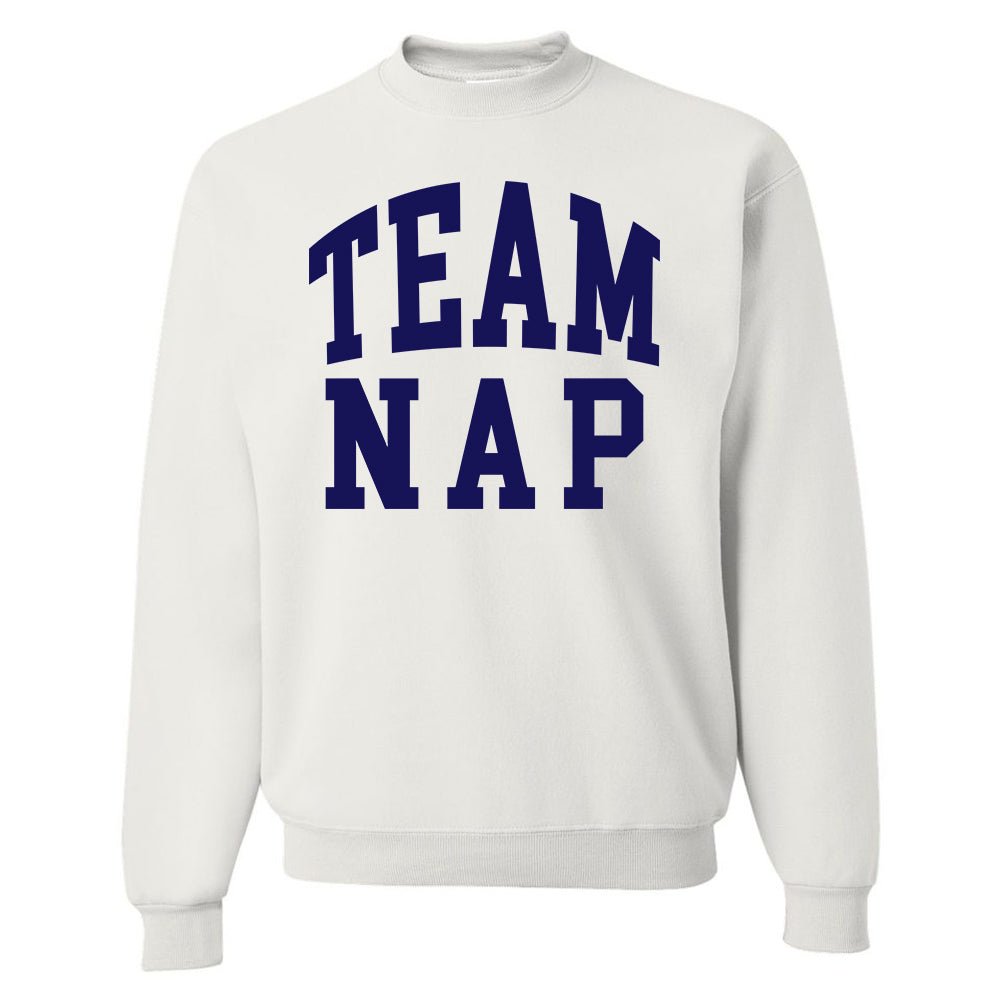 'Team Nap/Couch Club' Crewneck Sweatshirt