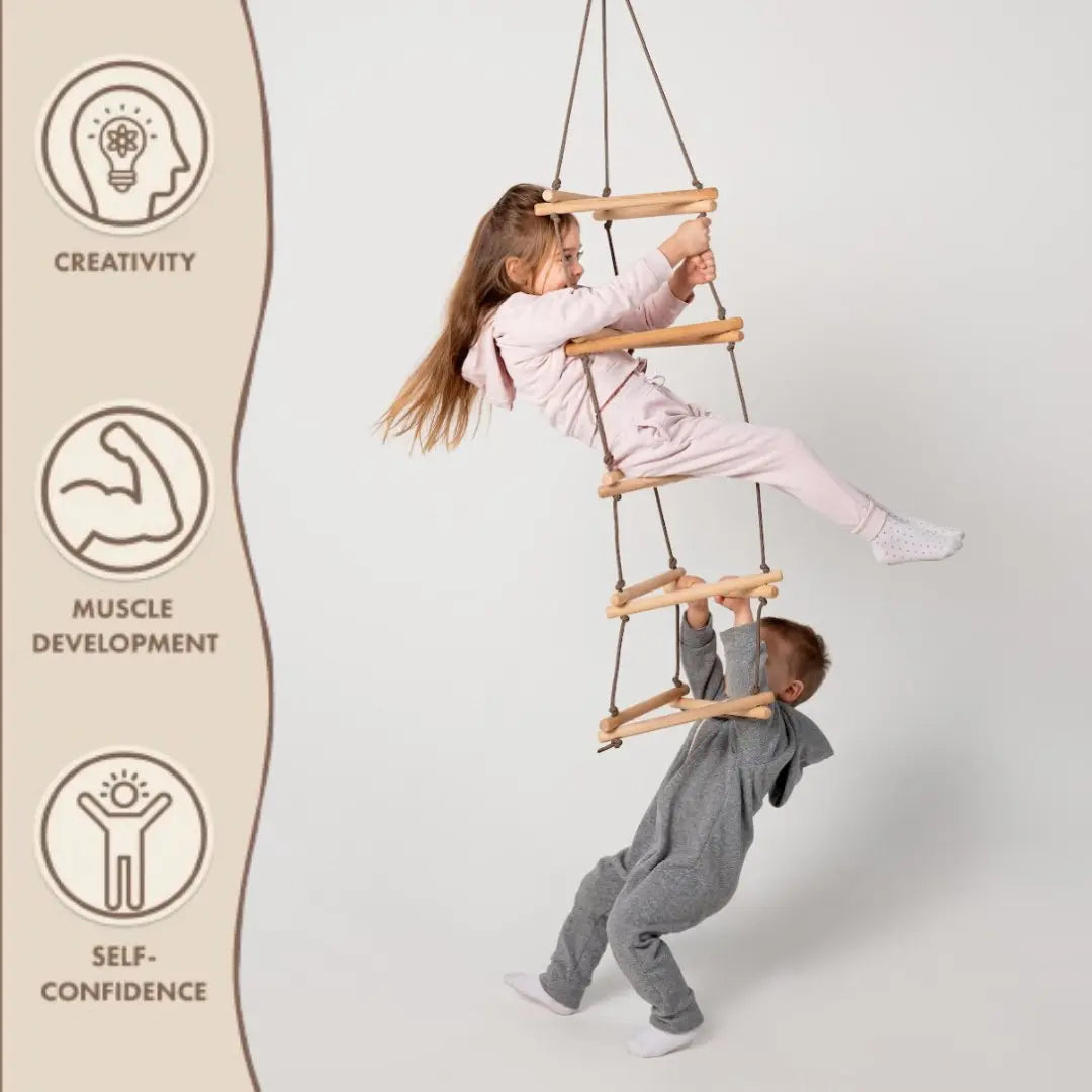 Triangle rope ladder for kids