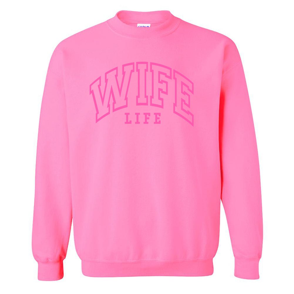 'Wife Life' Crewneck Sweatshirt