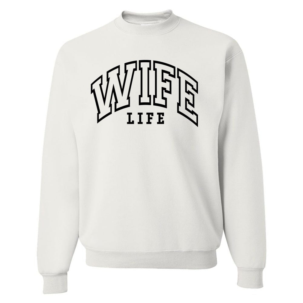 'Wife Life' Crewneck Sweatshirt