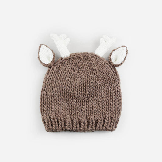 Hartley Deer Tan | Baby & Kids Holiday Christmas Hat