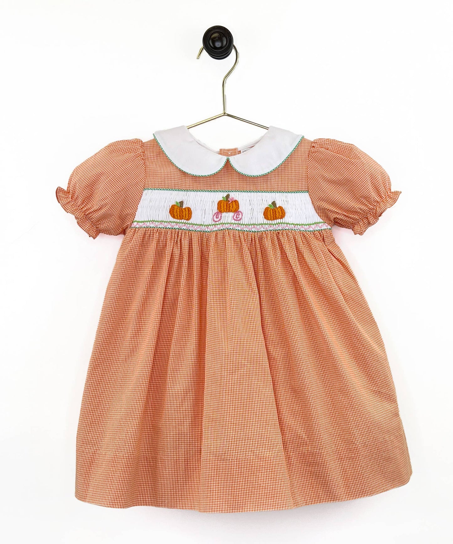 Smocked Pumpkin Dress