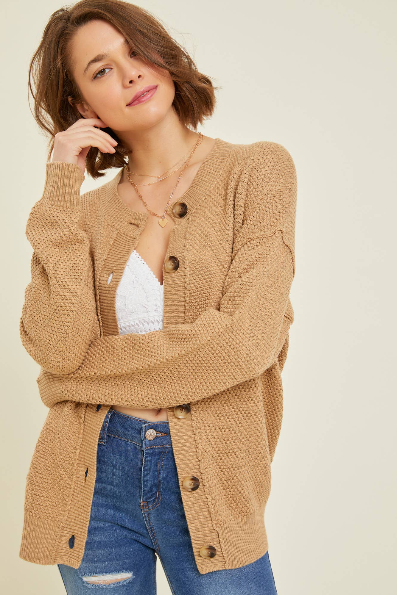 SOFT SWEATER CARDIGAN